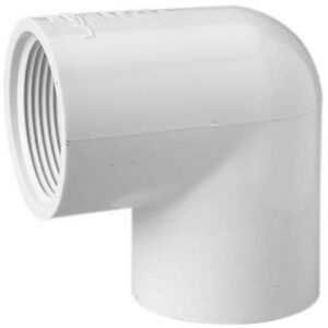 2" Sch 40 PVC 90 Elbow - Soc x Fipt 407-020