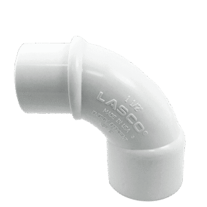 1-1/2" Pool Sweep Elbow - Slip x Spigot (409-015SW)