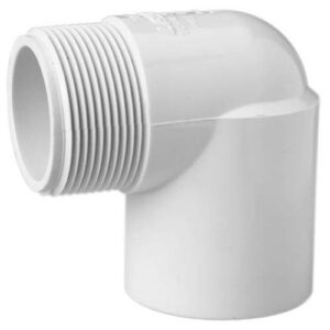 3" Sch 40 PVC 90 Street Elbow - Mipt x Soc 410-030