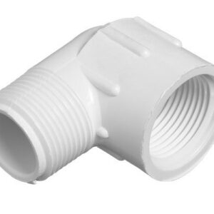 1-1/2" Sch 40 PVC 90 Street Elbow - Mipt x Fipt 412-015
