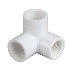 1" x 1/2" Sch 40 PVC Side Outlet Elbow - Soc x Fipt 414-130