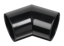 1-1/2" Black Sch 40 PVC 45 Elbow - Socket (417-015B)
