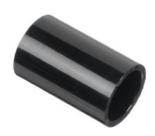 1/2" Black Sch 40 PVC Coupling - Socket (429-005B)