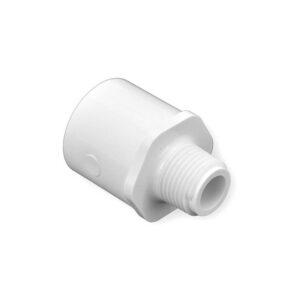3/8" x 1/2" Sch 40 PVC Reducing Male Adapter - Mipt x Soc 436-053