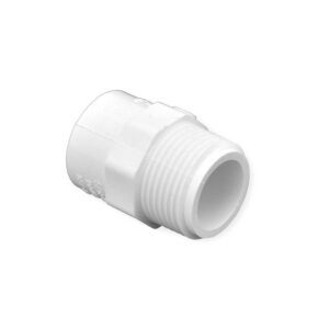 3/4" x 1/2" Schedule 40 PVC Reducing Male Adapter - MIPT x Socket (436-101)