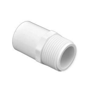 1" x 3/4" Schedule 40 PVC Reducing Male Adapter - MIPT x Socket (436-131)