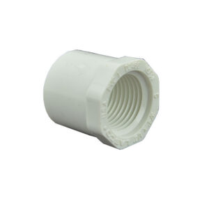 3/4" x 1/2" Schedule 40 PVC Reducer Bushing - Spigot x FIPT (438-101)