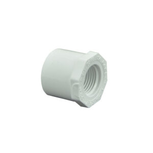 1" x 1/2" Schedule 40 PVC Reducer Bushing - Spigot x FIPT (438-130)
