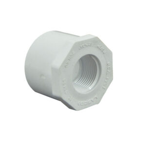 1-1/2" x 3/4" Schedule 40 PVC Reducer Bushing - Spigot x FIPT (438-210)
