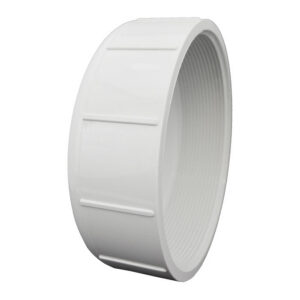 8" Sch 40 PVC Cap FPT Threaded 448-080F (Fabricated Fitting)