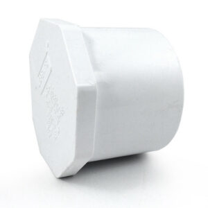 2-1/2" Schedule 40 PVC Plug - Spigot 449-025