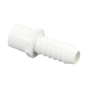 1/2" Sch 40 PVC Insert Adapter (White PVC) - Insert x I.P.S. Spigot 460-005