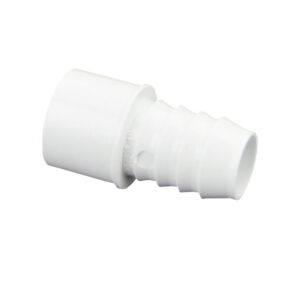 1" Sch 40 PVC Insert Adapter (White PVC) - Insert x I.P.S. Spigot 460-010