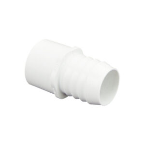 1-1/2" Sch 40 PVC Insert Adapter (White PVC) - Insert x I.P.S. Spigot 460-015