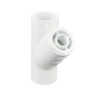 1-1/2" x 1/2" Sch 40 PVC Reducing Wye Soc 475-209