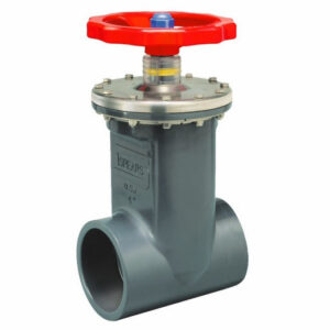 4" PVC Socket Gate Valve Spears 2022-040
