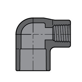 1 x 3/4" Schedule 80 PVC Elbow (S x FPT) 807-131