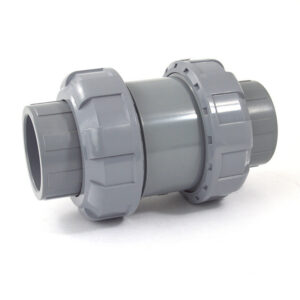 1/2" CPVC True Union Ball Check Valve - Socket / EPDM (Clearance)