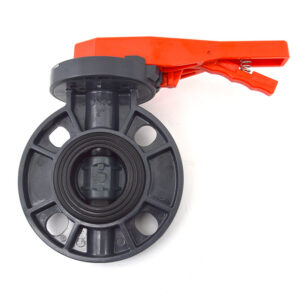 2" Flui-PRO PVC Butterfly Valve - Lever Handle