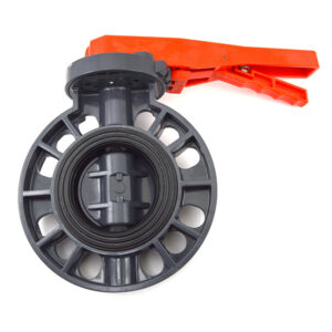 3" Flui-PRO PVC Butterfly Valve - Lever Handle