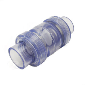 3" Clear PVC True Union Swing Check Valve - Socket (S1720C-30)
