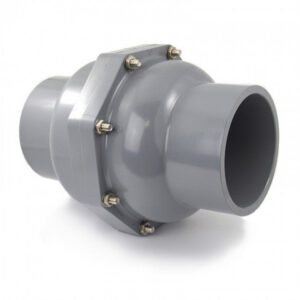 4" Industrial CPVC Swing Check Valve - Viton (SK-CSC-040-V)