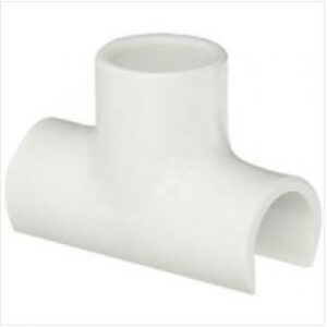 3/4" PVC SnapTee - Snap x Socket End (463-007)